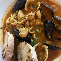 Seafood stew at Noah's Seafood stew at Noah's