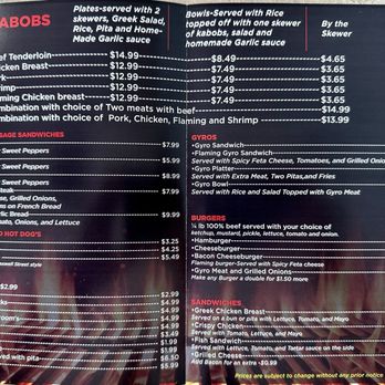 Flame Kabob Grill - Menu - Burgers Near Me - Yorkville, Illinois