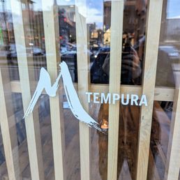 Outside. Storefront logo. Parking available in the nearby Chapel Hill Street Parking Deck. Parking is free during most of M Tempura's hours. Outside. Storefront logo. Parking available in the nearby Chapel Hill Street Parking Deck. Parking is free during most of M Tempura's hours.