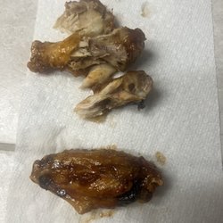 It's just wings - Hard crunchy overcooked Bone-In Wings Party Platter