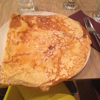 Café Breton - Ma (2eme) crèpe au caramel. - Creperies Near Me - Nice, 06