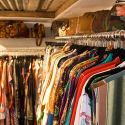 Racks of Vintage to choose from