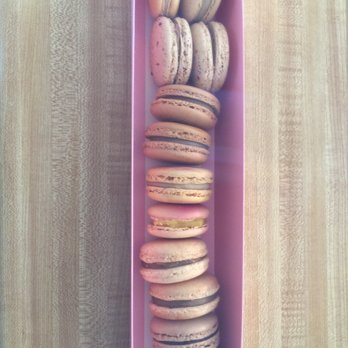 Rocq Macarons - Macarons (Blood Orange, Passion Fruit, (2) Apple Pie, (2) Cinnamon Bun, (2) Peanut Butter, (2) Dark Chocolate, (2) Cookies N Cream)! - Macarons Near Me - Foothill Ranch, California