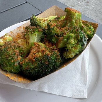 Bad Brads BBQ - The broccoli is perfect. - Barbeque Near Me - Livonia, Michigan