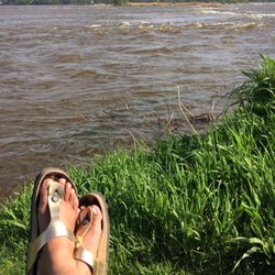 Parc de l'Honorable-George-O'Reilly - Beside the rapids