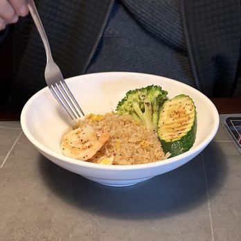 Tokyo Mizu - Garlic shrimp on brown rice - Sushi Bars Near Me - Arlington, Texas Tokyo Mizu - Garlic shrimp on brown rice - Sushi Bars Near Me - Arlington, Texas