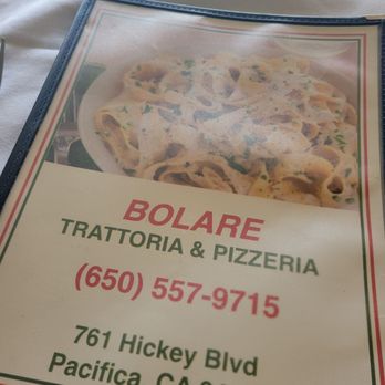 Bolare Trattoria & Pizzeria - Pizza Near Me - Pacifica, California Bolare Trattoria & Pizzeria - Pizza Near Me - Pacifica, California