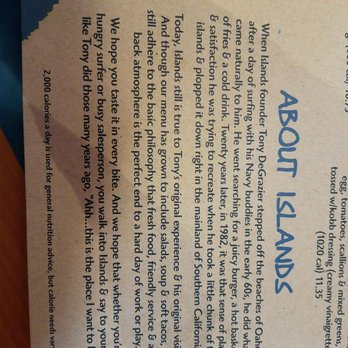 Islands Restaurant - About Islands... - Burgers Near Me - Palm Desert, California Islands Restaurant - About Islands... - Burgers Near Me - Palm Desert, California