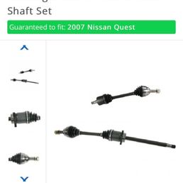 Price for the shafts(2) which is what I got for over $1000 Price for the shafts(2) which is what I got for over $1000