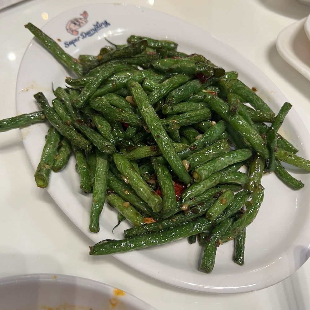 Super Dumpling - Green Sauted String Bean with Garlic - Noodles Near Me - Orange, California Super Dumpling - Green Sauted String Bean with Garlic - Noodles Near Me - Orange, California