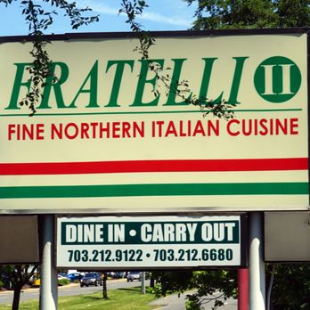 Fratelli - Italian Near Me - Alexandria, Virginia