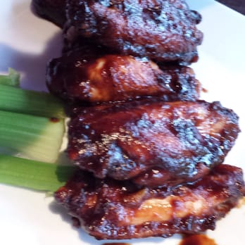Cask'n Flagon - honey bbq wings - Sports Bars Near Me - Boston, Massachusetts