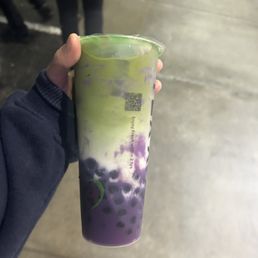 Ube Matcha Latte