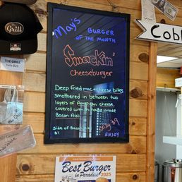 May '25 burger of the month May '25 burger of the month