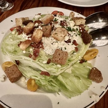 Ocean Steak - Cobb salad already cut in half and split with the wife. - Steakhouses Near Me - Atlantic City, New Jersey Ocean Steak - Cobb salad already cut in half and split with the wife. - Steakhouses Near Me - Atlantic City, New Jersey