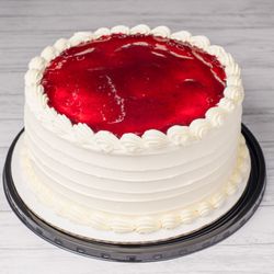 A&A Cake Factory - Tres Leches vanilla- Lemon with strawberry