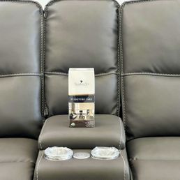 Center console with usb/usb c phone charging station and two cup holders. Plus Free cleaning kit