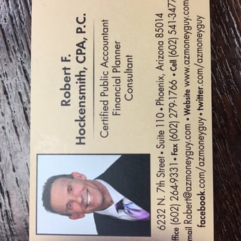 Robert F Hockensmith,CPA - Accountants Near Me - Phoenix, Arizona Robert F Hockensmith,CPA - Accountants Near Me - Phoenix, Arizona