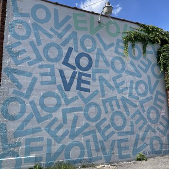 Love Mural - Public Art Near Me - Nashville, Tennessee Love Mural - Public Art Near Me - Nashville, Tennessee