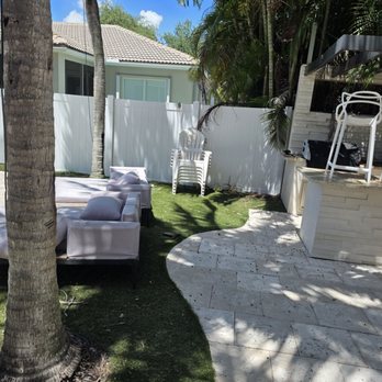 I Fly Detailing Service - Dirty fence and furniture not replaced - Auto Detailing Near Me