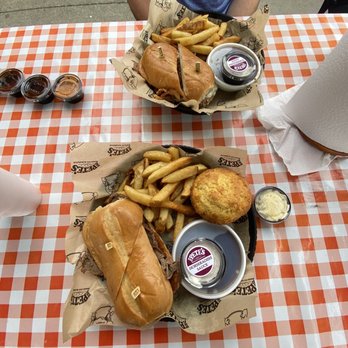 BBQ Pete's - #72. Prime Rib Dip #73. Brisket Dip - Barbeque Near Me - Kent, Washington BBQ Pete's - #72. Prime Rib Dip #73. Brisket Dip - Barbeque Near Me - Kent, Washington