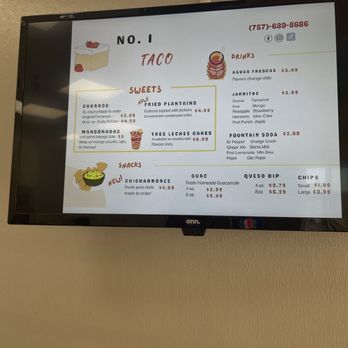 No 1 Taco - desserts! - Tacos Near Me - Virginia Beach, Virginia No 1 Taco - desserts! - Tacos Near Me - Virginia Beach, Virginia
