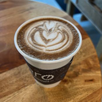 Aero Coffee Roasters - half caffeine mocha latte - Bakeries Near Me - Northborough, Massachusetts Aero Coffee Roasters - half caffeine mocha latte - Bakeries Near Me - Northborough, Massachusetts