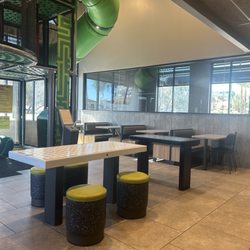 McDonald's - Space and chairs in the play area