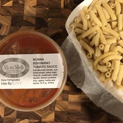 Primi Piatti Market - Nina Bisignano Tomato sauce and fresh rigatoni