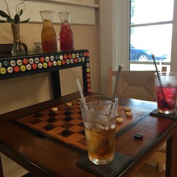 The Infusion Cafe - a game of checkers and iced tea - Coffee & Tea Near Me - Morehead City, North Carolina The Infusion Cafe - a game of checkers and iced tea - Coffee & Tea Near Me - Morehead City, North Carolina