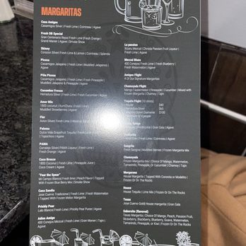 Casa Amigos - Drink menu - Mexican Near Me - Acworth, Georgia