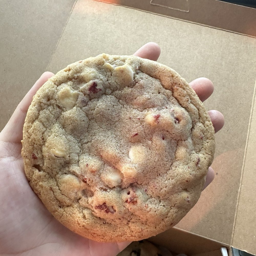Morongo Cookie Company - strawberry cheesecake cookie - Desserts Near Me - Morongo Valley, California Morongo Cookie Company - strawberry cheesecake cookie - Desserts Near Me - Morongo Valley, California