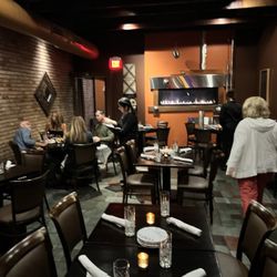 Vero International Cuisine - Small, well decorated. The fireplace is warm and will be an in demand table come winter time.