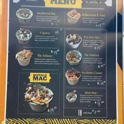 The Mac Factor - Menu