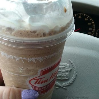 Tim Hortons - Ordered new m&m iced cappuccino and they gave me the wrong drink and size. Don't have time to get it fixed. - Coffee & Tea Near Me - Jamestown, New York Tim Hortons - Ordered new m&m iced cappuccino and they gave me the wrong drink and size. Don't have time to get it fixed. - Coffee & Tea Near Me - Jamestown, New York