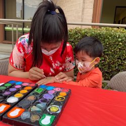 Growing Tree Learning Center - Moon Festival 2022 Face Painting