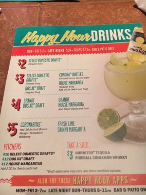 Menu photo 4 On The Border Mexican Grill & Cantina Paramus, NJ