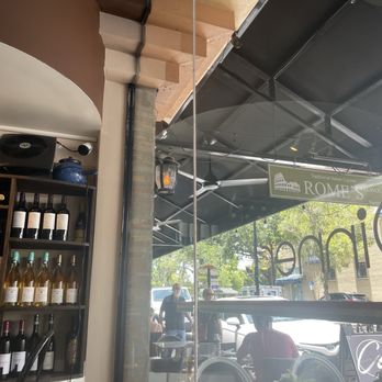 Rome's Flavours - People watching from our table inside this inviting and cozy restaurant a block from Park Ave. - Desserts Near Me - Winter Park, Florida