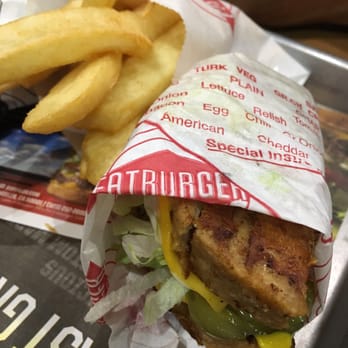 Fatburger - Veggie burger, protein style. No buns. - Burgers Near Me - Los Angeles, California