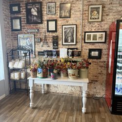 Brown Butter Bakery & Cafe - Inside, with a few local vendor items for sale