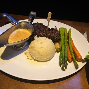 Yard House - 8 oz. Pepper Crusted Filet - New American Near Me - San Antonio, Texas Yard House - 8 oz. Pepper Crusted Filet - New American Near Me - San Antonio, Texas