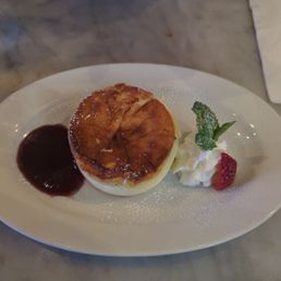 Cheesecake with raspberry sauce. Cheesecake with raspberry sauce.