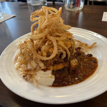 Fleur STL - Slinger with half chili and half gravy - Breakfast & Brunch Near Me - St. Louis, Missouri Fleur STL - Slinger with half chili and half gravy - Breakfast & Brunch Near Me - St. Louis, Missouri
