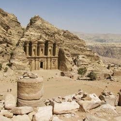 Follow Lindi - The Monastery at Petra, Jordan
