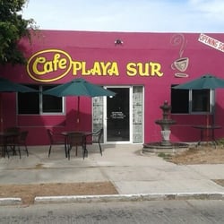 Café Playa Sur - View from the street