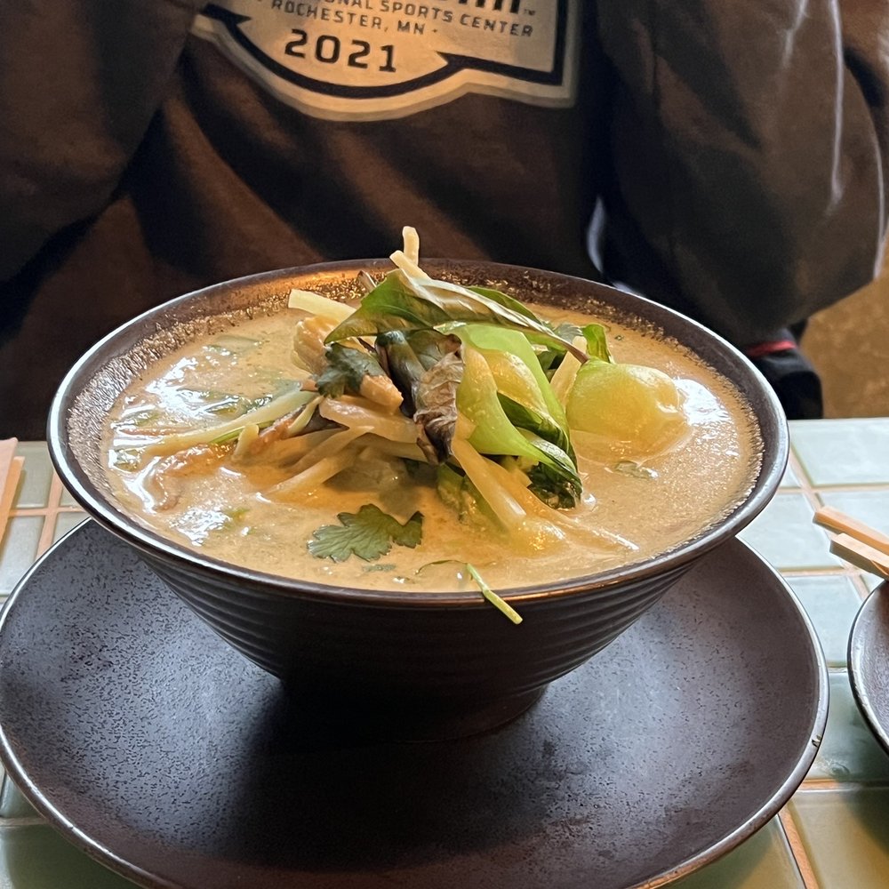 Ginger and Lemongrass - Green Curry Soup - Vietnamese Near Me - Whitestone, New York Ginger and Lemongrass - Green Curry Soup - Vietnamese Near Me - Whitestone, New York