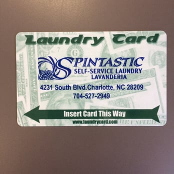 Spintastic Laundromat - The Pre Paid Card ! - Laundromat Near Me - Charlotte, North Carolina Spintastic Laundromat - The Pre Paid Card ! - Laundromat Near Me - Charlotte, North Carolina