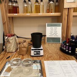 The Candle Bar - The set up
