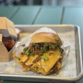 Shake Shack Irvine Spectrum - K-Shack BBQ Burger - Burgers Near Me - Irvine, California Shake Shack Irvine Spectrum - K-Shack BBQ Burger - Burgers Near Me - Irvine, California