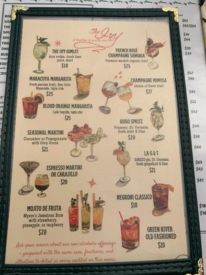 Menu photo 3 The Ivy Los Angeles, CA Menu photo 3 The Ivy Los Angeles, CA